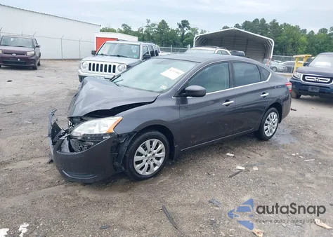 2014 Nissan Sentra Sv from USA, damaged, VIN 3N1AB7AP5EY282672